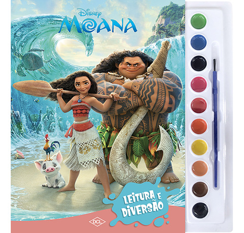 Disney - Aquarela - Moana, de Disney. Editorial Dcl em português, 2020