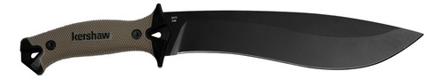 Cuchillo De Caza Kershaw Camp 10 - Machete Color Canela, Cuc