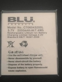 Bateria Pila Blu Studio 5.0 C706043200l Original D532 D534