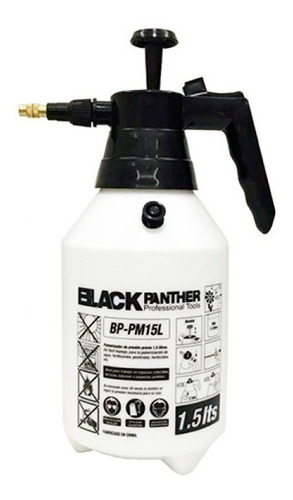 Pulverizador Rociador 1.5 Litros Black Panther Bp-pm15l