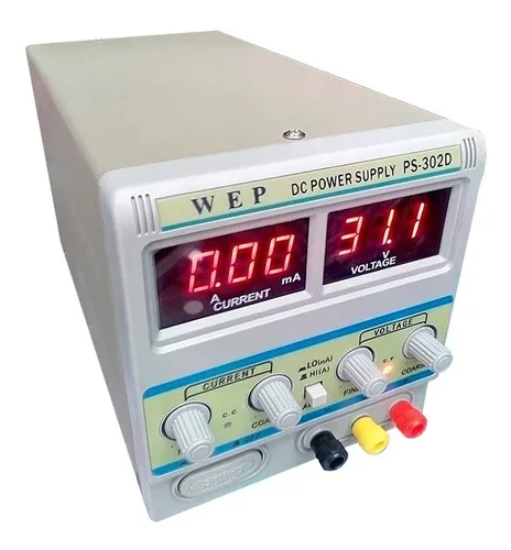 Fuente Regulada  Variable Wep 302 D  / 30v-2a