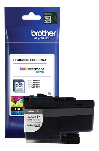 Cartucho Tinta Preto Brother J6545 Lc3039bk