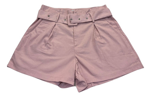 Shorts Tela De Dama Con Amarras 039