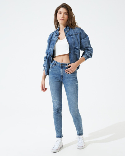Jean Skinny Fit Americanino 339d707 Azul