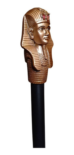 Baston Faraon Egipcio Dorado Disfraz Cosplay Accesorio 91cm