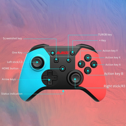 Imagen 4 de 5 de Joystick Pc/nintendo Switch Inalambrico - Ajazz Ag180