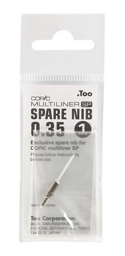 Pack 1 Punta Repuesto Copic Spare Nib Para Multiliner Sp