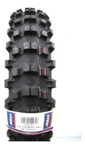 Caucho Mitas 120/90-18 65m Terra Force Mx Sm (raya Roj/ama)