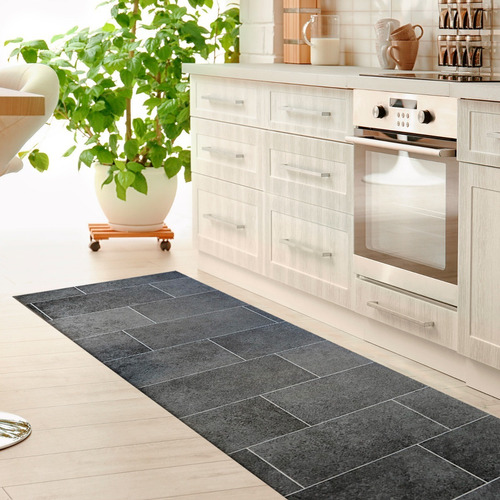 Alfombra Vinilica Eco 50x150 Cocina, Balcon, Galeria Lavable