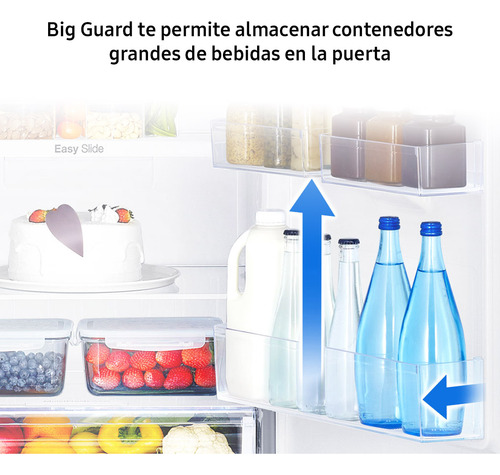 Heladera Samsung Freezer No Frost Inverter Twin 299 L Inox