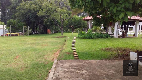 Chácara Com 4 Dormitórios, 400 M² - Venda Por R$ 4.000.000,00 Ou Aluguel Por R$ 10.000,00/mês - Chácaras Residenciais Santa Maria - Votorantim/sp - Ch0014