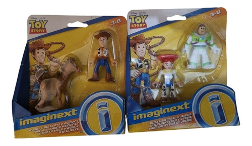 Set De Figuras Toy Story Imaginext 4pzs