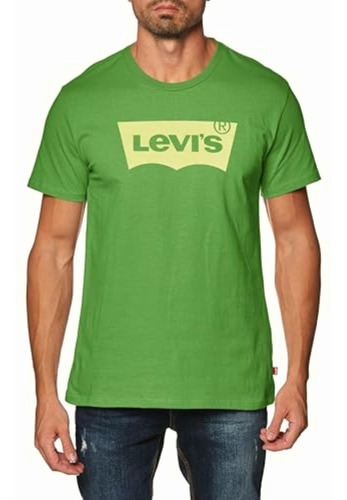 Levi's 56195-0583l Playera Para Hombre, Verde, L