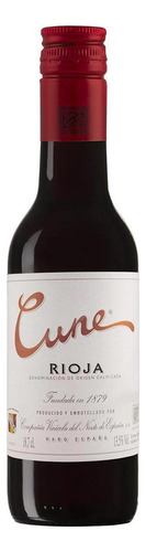 Caja De 24 Vino Tinto Cune Crianza 187 Ml