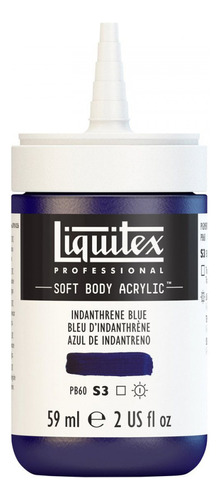 Tinta Acrílica Liquitex Soft Body 59ml S3 Indanthrene Blue