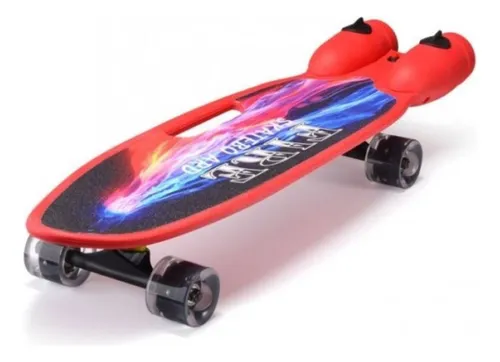 comprar Skate Bota Humo Con Bluethooth Mini Longboard Luces Original