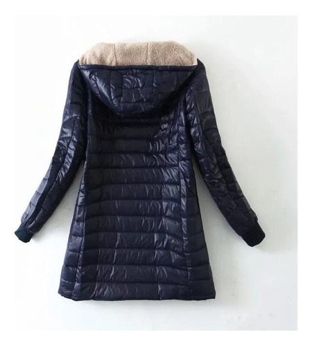 Chaqueta Térmica Ajustada De Mujer De Longitud Media
