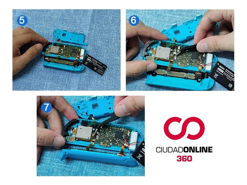 Kit Reparación Joy Con Nintendo Switch Respuesto Stick