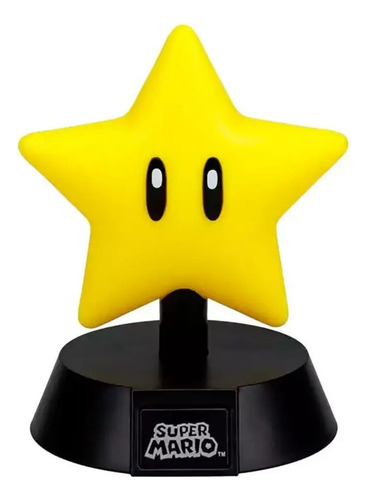 Lampara Super Marios Icono De Super Estrella