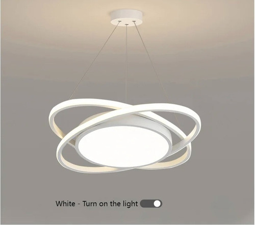 . Lámpara De Techo Led Moderna Con Luz Colgante Regulable