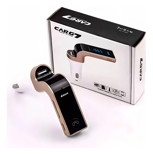 Transmissor Carg7 Veicular Sem Fio Com Bluetooth Usb