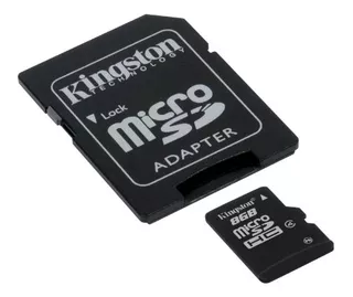 Memória Flash Microsdhc Classe 4 De 8 Gb Da Kingston