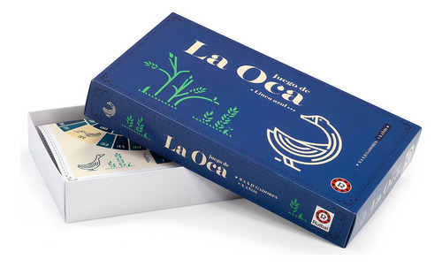 Juego De La Oca Recorrido Ruibal Linea Azul Juego De Mesa