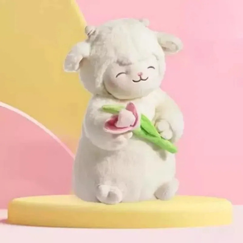 Yj 1 Pieza Corderito Tulipán Cordero Peluche Felpa