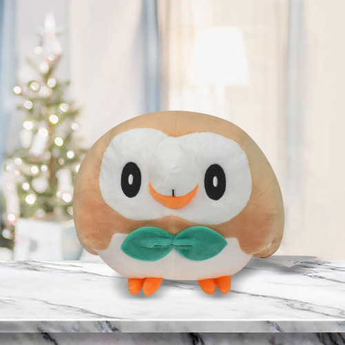 Peluche Rowlet Con Dibujos Animados De Animales De Peluche,