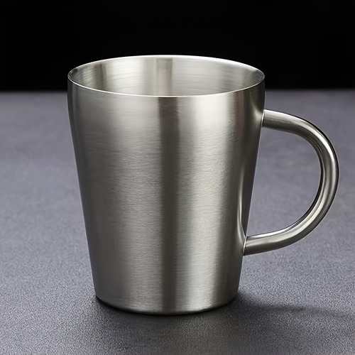 Taza De Acero Inoxidable Aislada Premium De 10oz Con Asa -