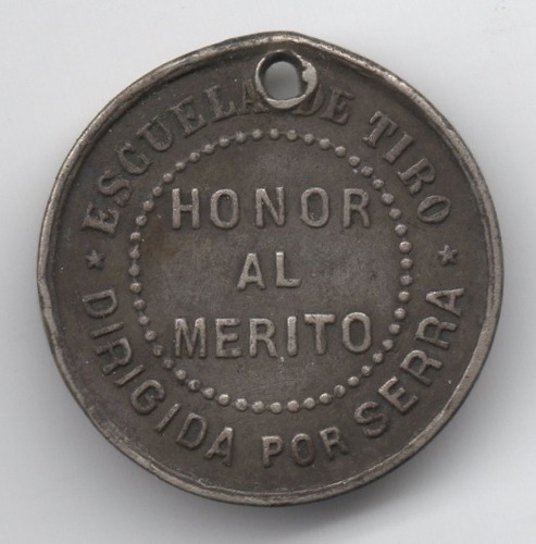 Medalla - Escuela De Tiro - Serra - Honor Al Merito