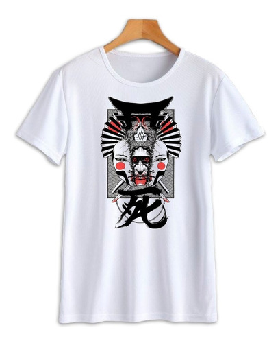 Remera Geisha Estilo Japones Tattoo Estampada 