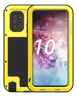 Funda Para Galaxy Note 10 Plus Lovemei Yellow