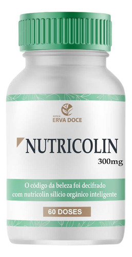 Nutricolin 300mg 60 Capsulas