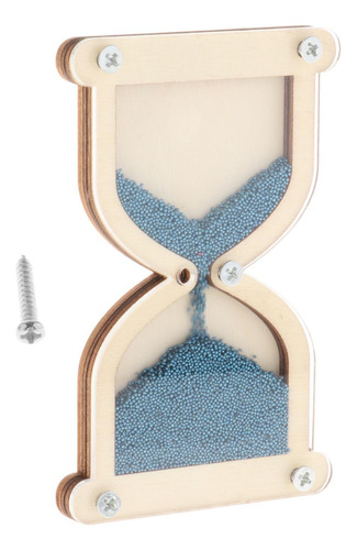 3 Kit De Tablero Ocupado De Reloj De Arena De Madera, Azul