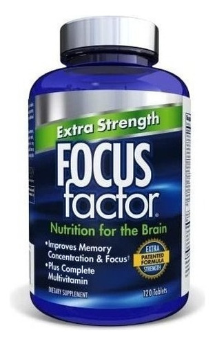 Focus Factor Brain Concentracion Extra Fuerza 120 Tabletas