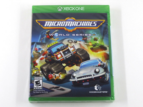 Micro Machines World Series Original Xbox One Lacrado