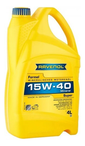 Aceite 15w40 Ravenol Acea A2 B2 Api Cd Api Sf 4 Litros