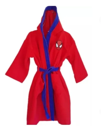 Bata de baño spiderman hotsell