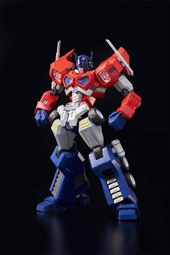 Armable Flame Toys Furai Model Optimus Prime Attack Mode