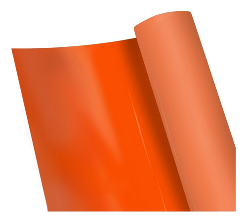 Vinil Textil Pvc Colortex Max 5 Metros Color Naranja