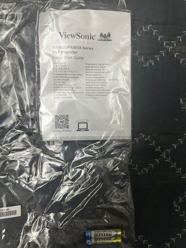 Viewsonic Proyector Pa503s Nuevo Con Bolso