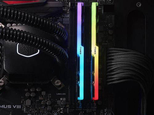 Imagem 3 de 6 de Memória G.skill Tridentz Ddr4 Rgb 16gb (2x8) 3200mhz