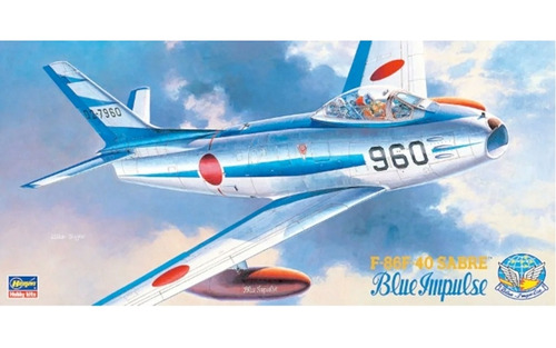 Hasegawa 07215 1:48 F 86 F 40 Sabre Blue Impulse
