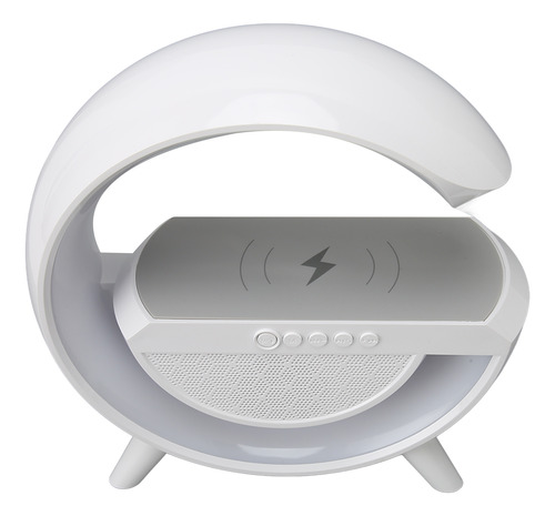 Alto-falante Bluetooth Portátil De Cabeceira, Carregador Sem