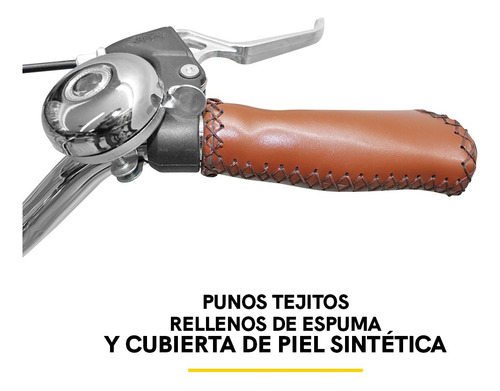 Bicicleta R26 Vintage Crusier Incluye Accesorios Color Rosa