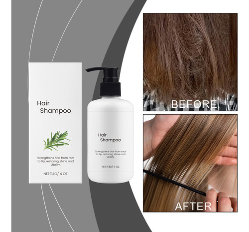Shampoo De 114 Ml De Limpeza Profunda, Nutre E Repara Fragrâ