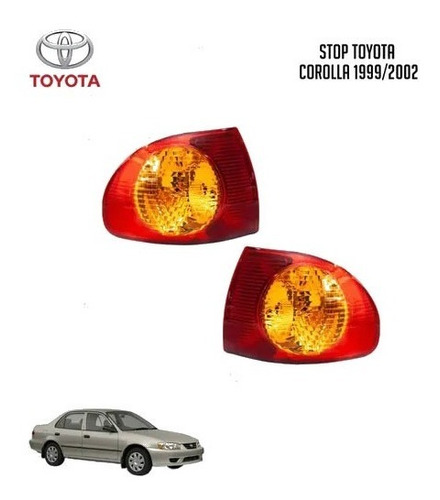 Stop Trasero Toyota Corolla Der/izq 99/2002 Tpg
