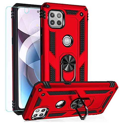 Pushimei Para Moto One 5g Ace Case, Military Grade Bf3cb