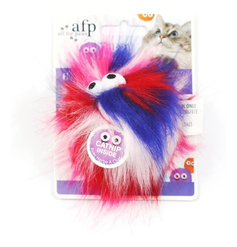 Afp Furry Ball Fluffy Rojo  - Envíos A Todo Chile